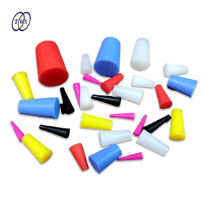 20 + Năm Nhà Máy Làm Silicon Cao Su Stopper Trắng Côn Con Dấu Phòng Thí Nghiệm Silicon Nút Nút Cao Su Phích Cắm - Product Image 6