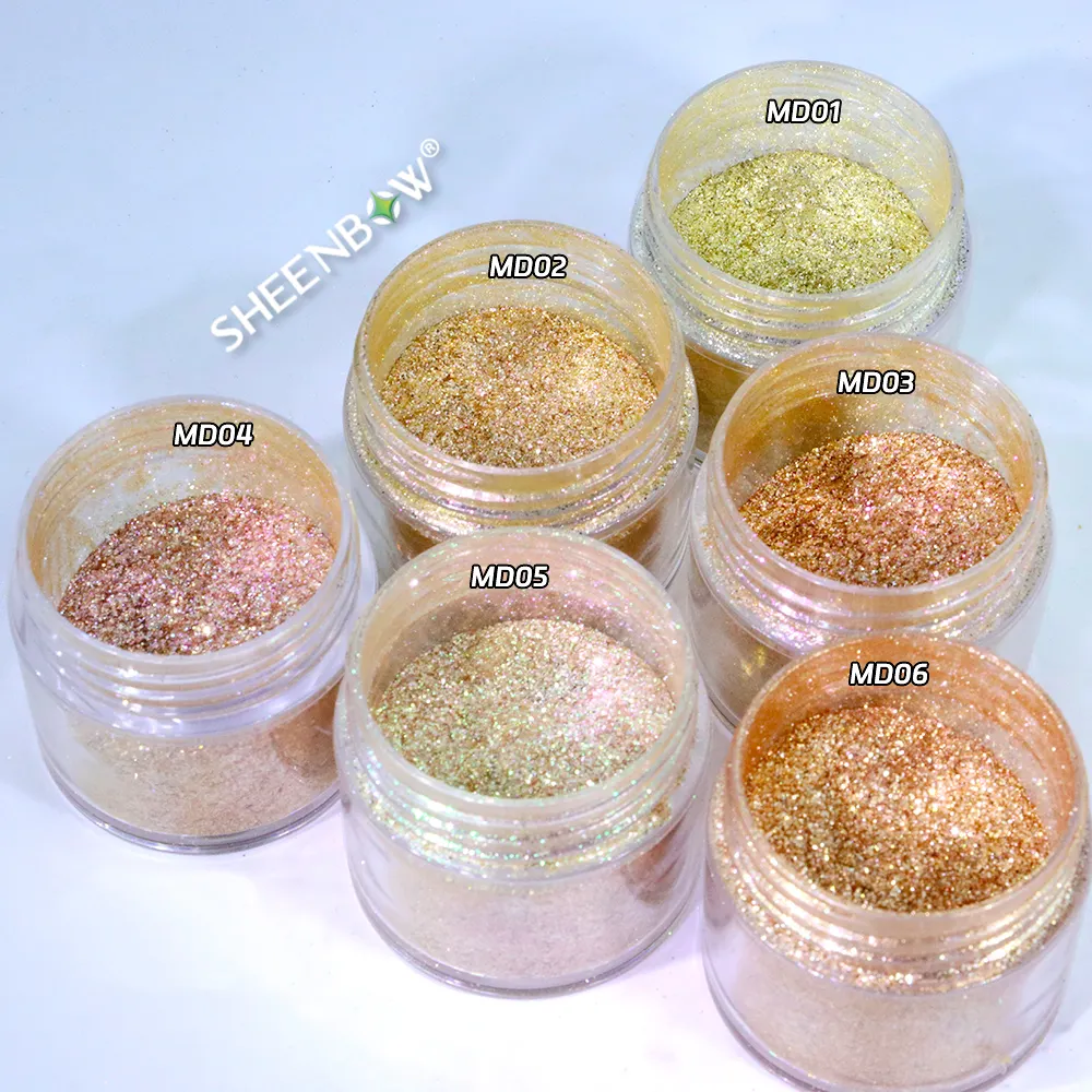 Private Label Eyeshadow Diamond Glitter Powder Sparkling Eyeshadow Pigment Jars Powder