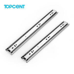 Teleskopik Sürgülü Çekmece Kanalı Kaplama Çelik Çekmece Rayı Mutfak Mobilyası Çekmece Rayları Bilyalı Sürgüler - Product Image 3