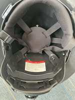 Casco duro de ala completa, aprobado para trabajos de construcción, diseño Gris Carbón de primera calidad, casco de seguridad FRP con rata ajustable de 4 puntos