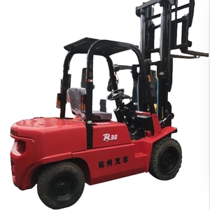 รถยกดีเซลฮั่นโจว 3 ตัน มือสองคุณภาพสูง เสาไฮดรอลิกสองตอน ยางตัน สภาพใช้งานดี - Product Image 1