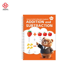 Libro di Pratica della Calligrafia Cross-border Groove, Modello di Disegno Base, Libro Magico per Dipingere per Bambini, Personalizzabile - Product Image 6