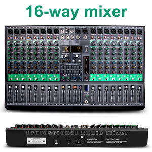 มิกเซอร์เสียง OEM G160 ระดับมืออาชีพ 16 ช่องสัญญาณ พร้อมเอฟเฟกต์ดิจิตอล DSP 16 แบบ สำหรับการแสดงบนเวทีขนาดใหญ่ - Product Image 2