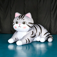 Mascotte publicitaire gonflable chat orange, personnage de dessin animé, modèle géant en tissu Oxford pour décoration d'événements extérieurs