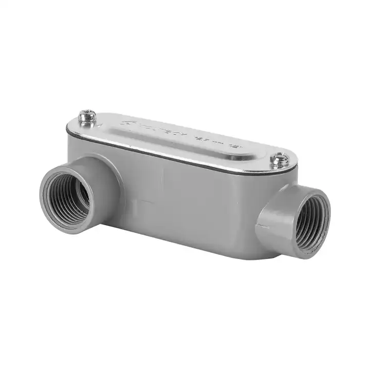 Condulet 1/2' LR Volteck Connector Box with 5 Units Easy Connection for Conduit