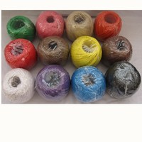 Cordon en chanvre ciré décoratif de 1 mm x 100 mètres, 12 couleurs, ficelle de chanvre flexible, cordons de chanvre torsadés colorés
