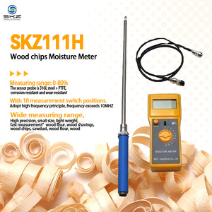 Certificado <span class=keywords><strong>CE</strong></span> Pantalla LCD 0-80% Probador de contenido de agua de harina de madera Detector de humedad Máquina de prueba de humedad - Product Image 3