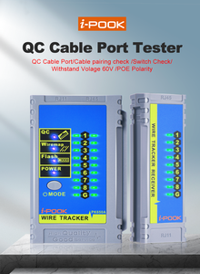 Инструменты для тестирования сетей 9Network от производителя: тестер сетевых кабелей i-POOK PK650A по выгодной цене - Product Image 3