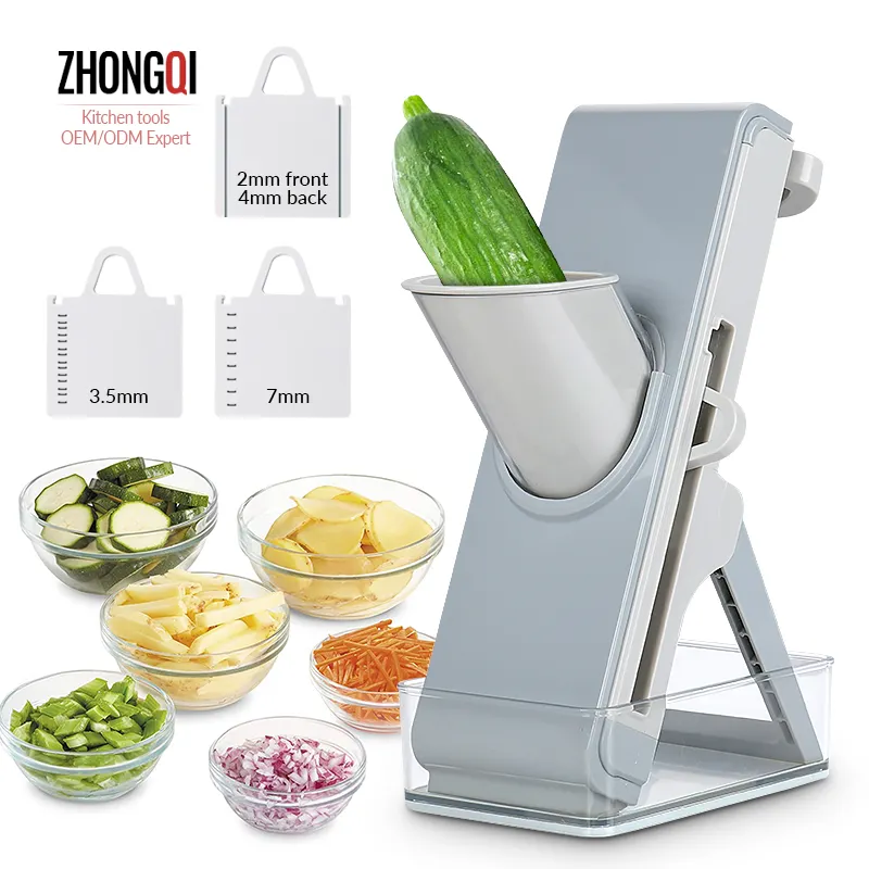 Best Selling Home Use Frozen Meat Slicer French Fry Mandoline Carrot Chip Chopper Vegetable Cutter