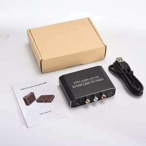 Carte de capture audio-vidéo USB-<span class=keywords><strong>C</strong></span> 1080P 60FPS HDMI AV RCA <span class=keywords><strong>S</strong></span>-Video <span class=keywords><strong>VHS</strong></span> vers convertisseur numérique pour OBS, streaming en direct, DVD, jeux - Product Image 6