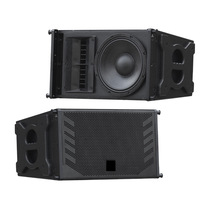 Sistema de PA Profesional de Alta Potencia con Control Remoto, Altavoz de Línea Vertical de Dos Vías de 12 Pulgadas, Activo/Pasivo, Función de Karaoke