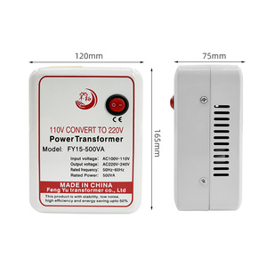 Trasformatore di conversione di tensione Fengyu da 110V a 220V 500W CE, monofase AC 100V-110V FY15-500VA 50/60Hz, durata 20-30 anni - Product Image 2
