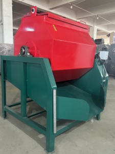 Machine de polissage et de meulage de tambour à eau de 50 L pour la finition de surface des pièces métalliques, ébavurage de l'acier inoxydable et de l'aluminium - Product Image 1