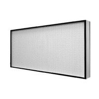 Filter Udara HEPA H13 H14 dengan Rangka Aluminium untuk Sistem HVAC Ruang Bersih FFU Laminar Flow Hood