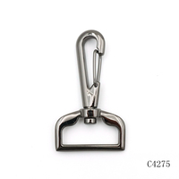 Boucle de sangle en métal gris bronze de 1 pouce, boucle pivotante à fermoir pour sacs