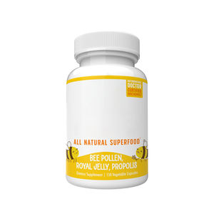 Royal Jelly Cápsulas <span class=keywords><strong>para</strong></span> Vegan Natural Organic Royal Jelly Yellow Cápsulas 1000mg - Product Image 1