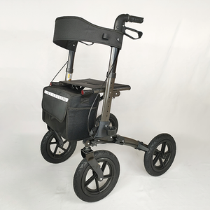 2025 Hot Selling <span class=keywords><strong>Rehabilitation</strong></span> für ältere Menschen/Senioren 12 ''Wheels Walker & Rolla tor Mobility Aid - Product Image 1