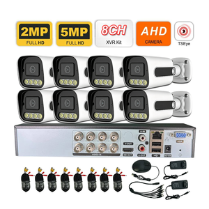 8CH 5MP 2MP DVR AHD XVR Kit Analog CCTV <b>Camera</b> Surveillance System IP66 Full Color <b>Night</b> <b>Vision</b> Motion Detection Network <b>Camera</b> - Product Image 1