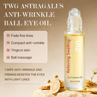 Sérum Huile Hydratant Anti-rides OEM pour les Yeux 8,5 ml Format Voyage – Atténue les Rides, Nourrit et Estompe les Ridules – Sérum de Massage Oculaire