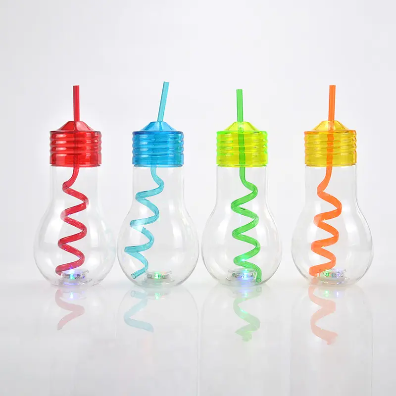 16 oz 500ml Nouveauté Amusement plastique différents en forme de boule en plastique bouteilles de qualité alimentaire