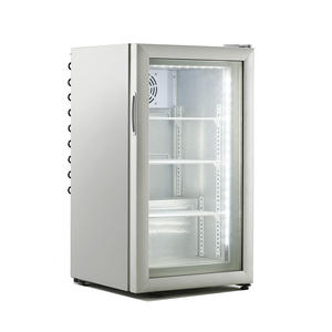 30l/40l/48l/68l/78l/98l/108l/118l/118l מיני בר מקרר מדחס מערכת קירור דלת זכוכית מקרר - Product Image 4