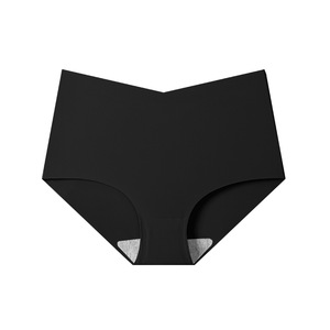 Braguitas de Nylon de Cintura Alta para Mujer, Tejido de Punto, Color Sólido, Transpirables, con Entrepierna de Algodón, para Uso Diario, Tallas XS-XXL, Disponibles para las Cuatro Estaciones - Product Image 2