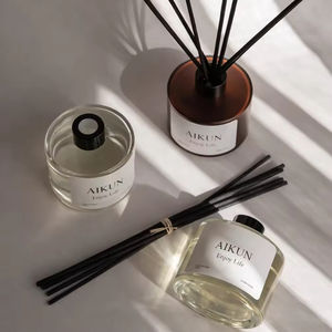 Difusor de Aromas de Lujo Aikun, Botella de Vidrio, Larga Duración, Ecológico, DIY, Fragancia Fresca para el Hogar, Set de Aromaterapia para Hotel, Spa y Sala de Estar - Product Image 2