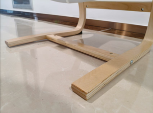 Sillón <span class=keywords><strong>Infantil</strong></span> Moderno, Cómodo, Seguro y Ergonómico, con Respaldo <span class=keywords><strong>Reclinable</strong></span>, Portátil, de Madera Curvada, para Niños - Product Image 6