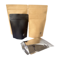 Sacs en papier kraft thermique de qualité alimentaire avec logo personnalisé imprimé sur mesure, emballage en plastique, sacs biodégradables en mylar pour les croustilles de pommes de terre