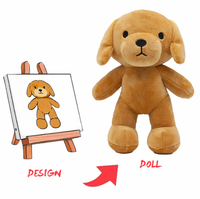 Peluche Lestée Personnalisée Anti-Anxiété Parfumée à la Lavande et Chauffable, Jouet en Peluche Lesté sur Mesure
