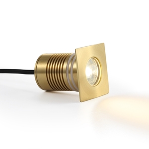 IP67 Đồng Nguyên Chất Cao Cấp Vườn Ngoài Trời Ánh Sáng Tại Chỗ <span class=keywords><strong>LED</strong></span> Vuông Ngầm Đèn - Product Image 1