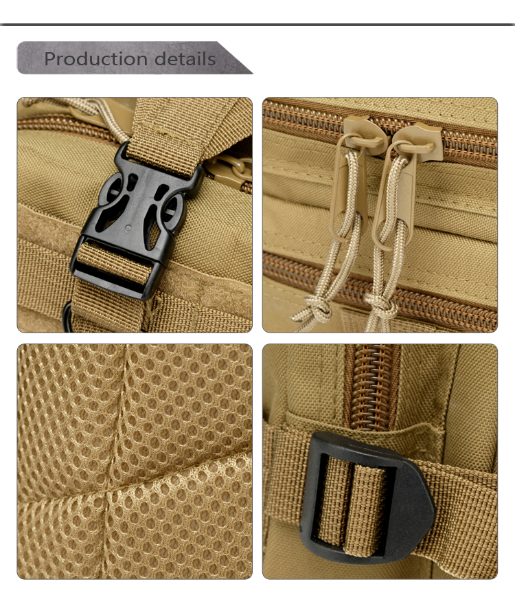 25L tactical backpack Mountaineering camping   sports tourism outdoor backpack bag