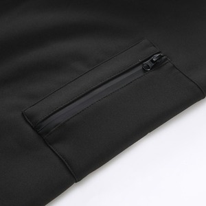 Combinaison de ski imperméable et respirante personnalisée OEM veste à capuche d'extérieur décontractée et sweat à capuche de ski pour le ski et les sports de neige noir - Product Image 4