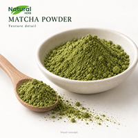 Coffret Cadeau de Poudre de Thé Vert Matcha Marque Blanche avec Deux Boîtes de 100 Grammes pour Latte et Pâtisserie