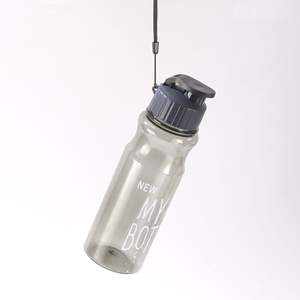 Bouteille d'eau promotionnelle personnalisée <span class=keywords><strong>pas</strong></span> chère en gros de Chine avec logo Bouteille d'eau de sport en plastique transparent PET de 550ml pour la publicité - Product Image 1