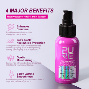 <span class=keywords><strong>Meilleur</strong></span> <span class=keywords><strong>spray</strong></span> thermique pour cheveux protège les cheveux des dommages causés par la <span class=keywords><strong>chaleur</strong></span> <span class=keywords><strong>Spray</strong></span> <span class=keywords><strong>de</strong></span> protection thermique léger pour tous les types <span class=keywords><strong>de</strong></span> cheveux - Product Image 4