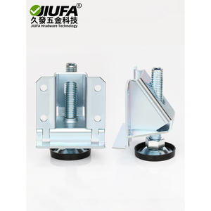 Pieds de nivellement réglables Jiufa avec vis et patins antidérapants pour le support de meubles - Product Image 2