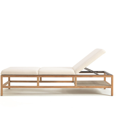 Lettino in teak modello B