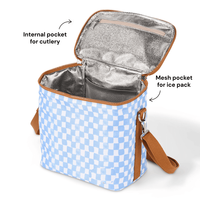 Sac à déjeuner portable en polyester Oxford écologique avec impression personnalisée, doublure en aluminium pour femmes, pique-nique, isotherme