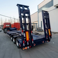 Fabricant de semi-remorques à plateau plat à 2-9 essieux, remorques à plateau bas, camions à plateau plat