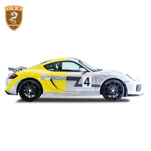 Kit GT-4 di protezione per le labbra del paraurti dello Spoiler anteriore in fibra di vetro per Auto <span class=keywords><strong>accessori</strong></span> per paraurti posteriore <span class=keywords><strong>Porsche</strong></span> 987.1 - Product Image 2