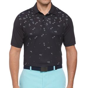 Polo de golf pour homme léger, à séchage rapide, amusant, avec motif en soie, SPF50, abordable - Product Image 1