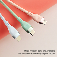 Câble de charge et de données USB 3.0 Type-C 5A 100W 1M super rapide en alliage d'aluminium et nylon tressé SD-250 pour iPhone pour 15/16 Pro Realme