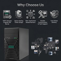 全新 HPE ProLiant ML30 Gen11 塔式服务器 Intel Xeon E2400 16GB DDR5 4LFF 热插拔小型企业 SME 办公存储服务器