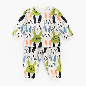 Ensemble de pyjamas pour enfants, <span class=keywords><strong>costume</strong></span> d'<span class=keywords><strong>Halloween</strong></span> pour bébé, dessin animé d'hiver et de printemps, garçons et filles - Product Image 2