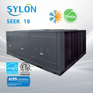 Sylon HVAC điều hòa không khí trên mái nhà đơn vị R410A 3ton 4ton 25ton 18000btu-60000btu ánh sáng thương mại điều hòa không khí - Product Image 2