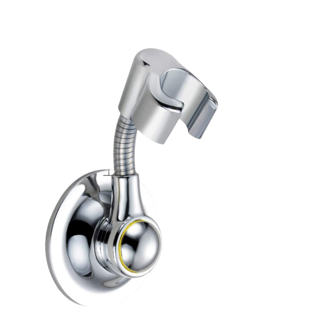 Soporte Adjustable Shower Head Holder, Super Power Vacuum Suction Cup Handheld Shower Bracket Wall Mount Showerhead Holder