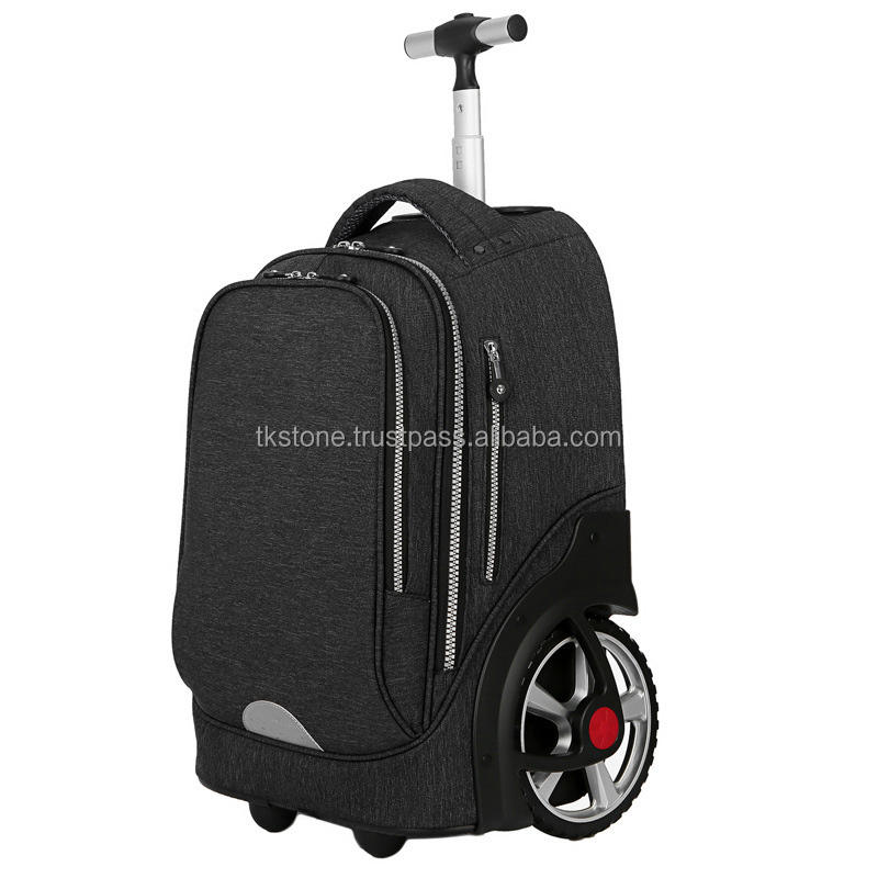 Sports Bag with Trolley Durable Waterproof Storage