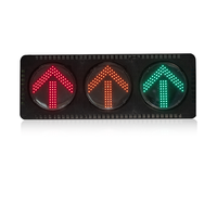 Feux de signalisation routière LED de 300 mm (12 pouces) résistants aux UV et anti-éblouissement pour le contrôle du trafic sur les autoroutes et les intersections