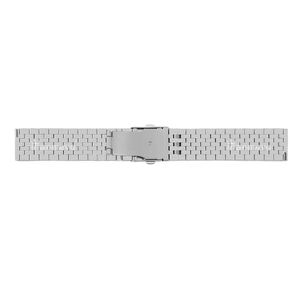 Correa de Reloj Maenwvo de Lujo con 7 Cuentas de Acero Inoxidable y Cierre de Mariposa, 22mm 20cm, Sólida y Transpirable - Product Image 2